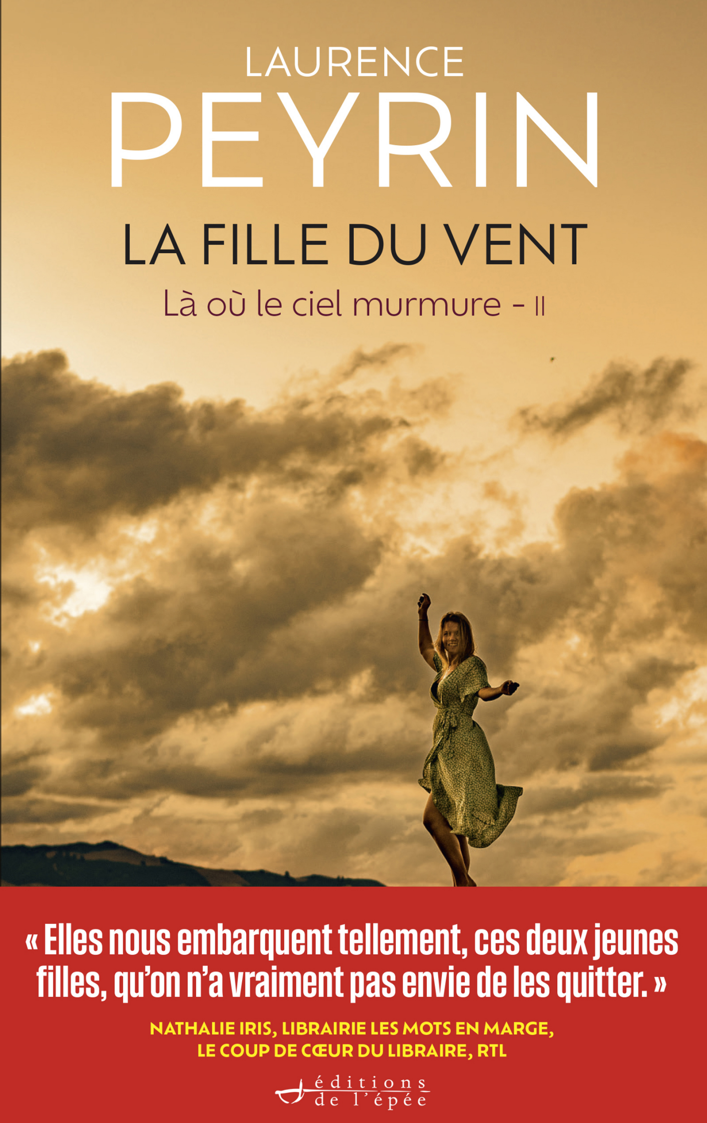 Acheter le livre numérique Là où le ciel murmure - tome 2 La Fille du vent de Laurence Peyrin